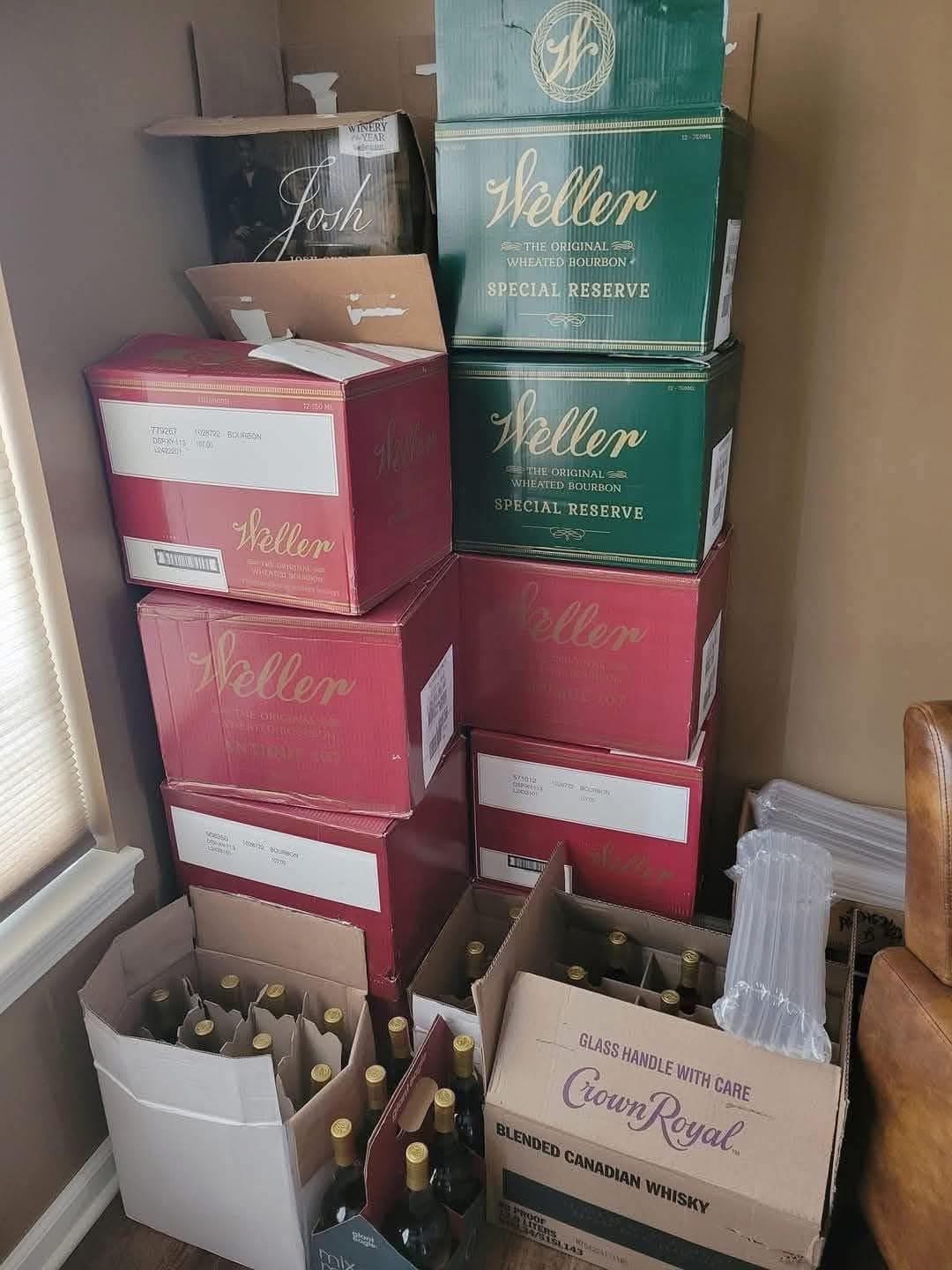 Quality Weller whiskey pallets liquidation - Image 3