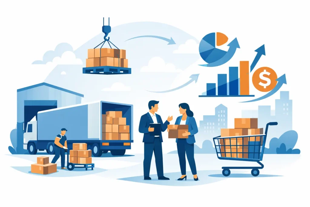 Truckload Liquidation Inventory for Resale Growth