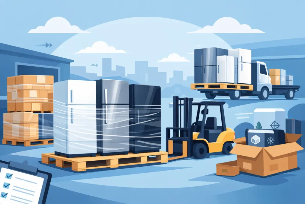 Refrigerator Liquidation Pallets for Resale